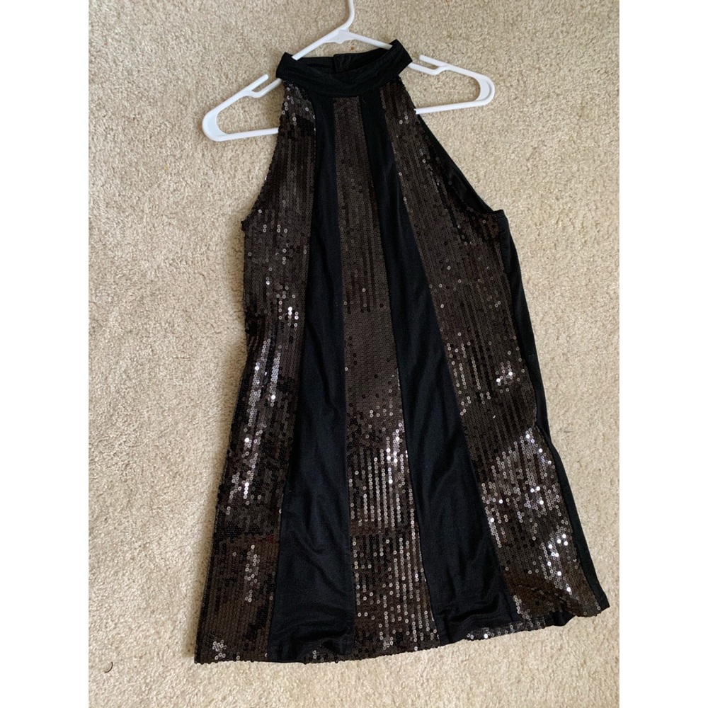 Pixie sequin mini dress